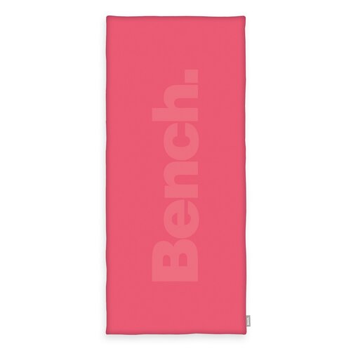 Prosop de plajă Bench roz, 80 x 180 cm