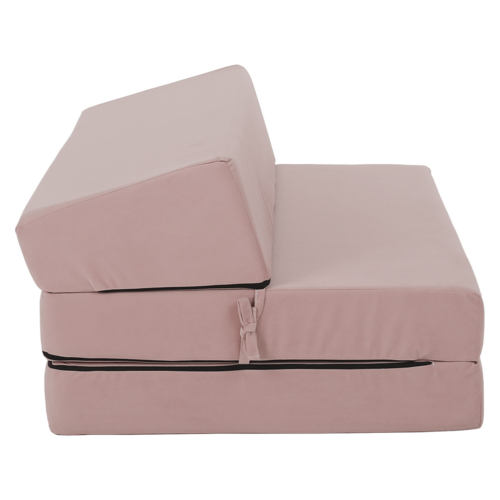 Skladacie kreslo/matrac VEDIS, svetloružová