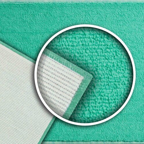 Grund Kopalni predpražnik Roman mentol, 50 x 80 cm