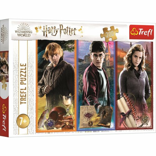 Trefl Puzzle Harry Potter Vo svete mágie a kúziel, 200 dielikov