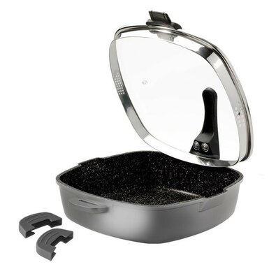 Tavă de copt cu capac Stoneline Future, 28 x 28 cm