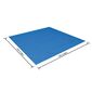 Bestway Poolmatte 396 cm x 396 cm