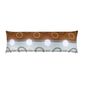 Bellatex Relax Kopfkissenbezug Strahl braun , 50 x 145 cm