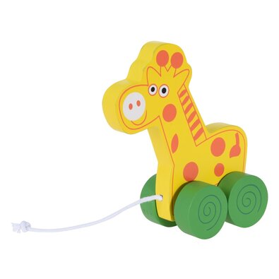 Dětská tahací žirafa, 15 cm