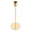 Suport de lumânare Altom din metal auriu, 22,5 cm