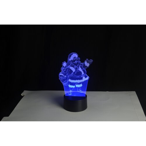 Sharks 3D lampa LED Santa Claus