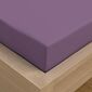 Kvalitex Satin foaie cu elastic violet , 100 x 200cm