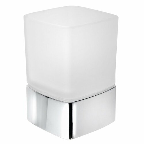 GEDY 549813  Lounge kozarec za postavi, mlečnosteklo/krom