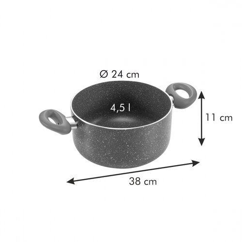 Tescoma Kastrol MANICO ROSSO 24 cm 4.5 l, 4,5 l - thumb (2)