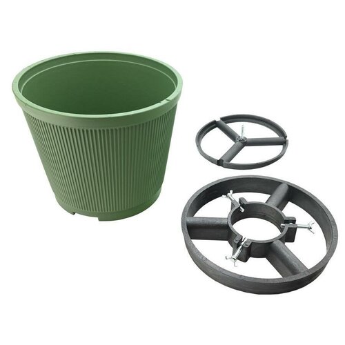 Suport pentru brad de Crăciun 10 l, verde