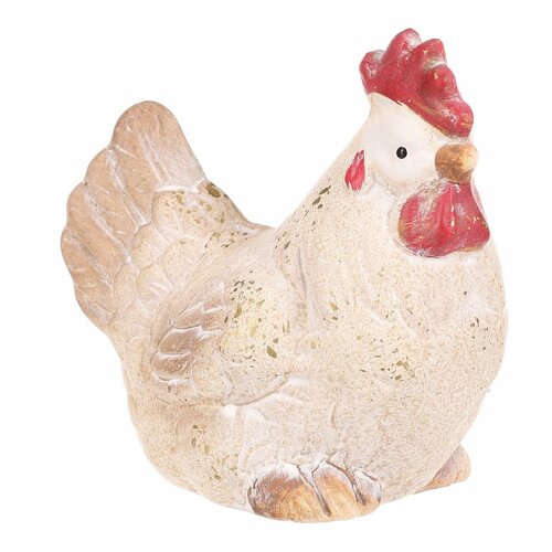 Decor ceramic Găină, 15 x 7 x 12 cm