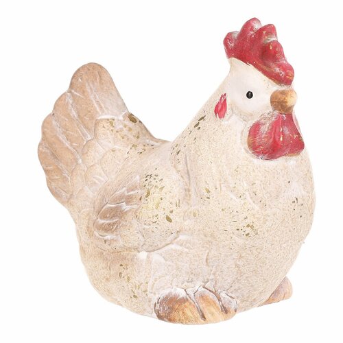 Decor ceramic Hen, 15 x 7 x 12 cm