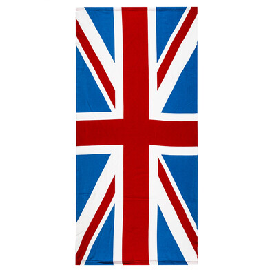 Angol zászló strandtörölköző, 70 x 150 cm