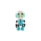 Teddies Robot ECHO opakujúci vety, 12 cm, kov, so zvukom a svetlom