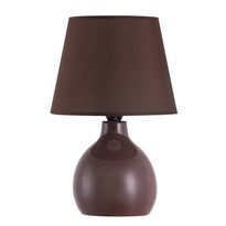 Rabalux 4476 lampa stołowa Ingrid, brązowy