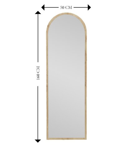 Zrcadlo Emma Natural 50 x 160 cm