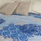 Prehoz na posteľ Ottorino modrá, 160 x 220 cm
