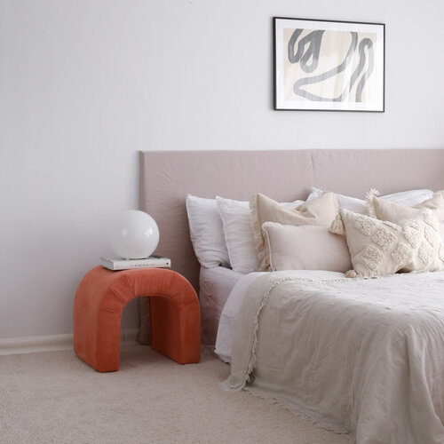 Polsterhocker Nu Coral