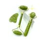 Nephrit-Gesichtsmassage-Roller-Set Jade