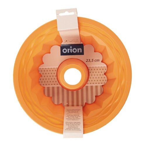 Orion Silikonform NAPFKUCHEN 23,5 cm, Orange