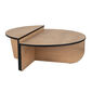 Couchtisch Orion Honey Oak Black