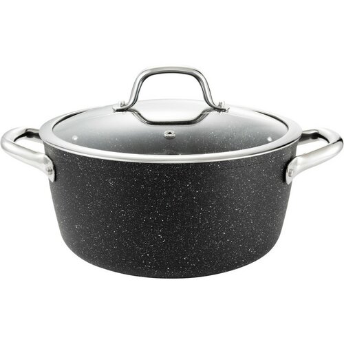 Cratiță cu capac Tescoma PRESIDENT Stone 4,5 l