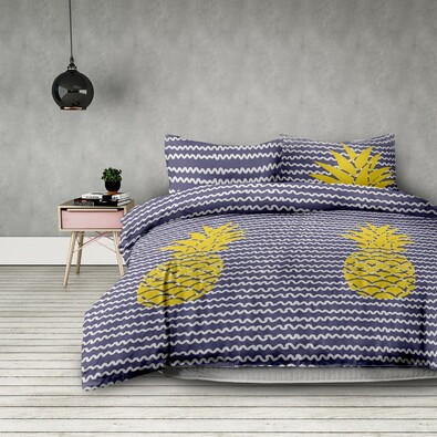 Restilo Obliečky Pineapple, 200 x 220 cm, 2 ks 70 x 90 cm
