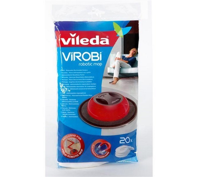 Mop Vileda ViRobi náhrada 20 ks, robotický (136132