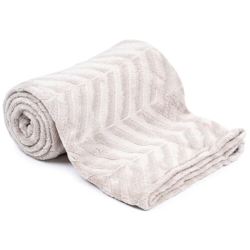 Odeja Sáva sv. siva, 130 x 160 cm