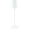 Classbach TL 4025 LED dobíjacia stolná lampa, biela