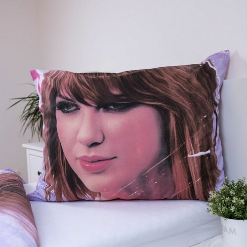 Lenjerie de pat din bumbac Jerry Fabrics Swiftie, 140 x 200 cm, 70 x 90 cm