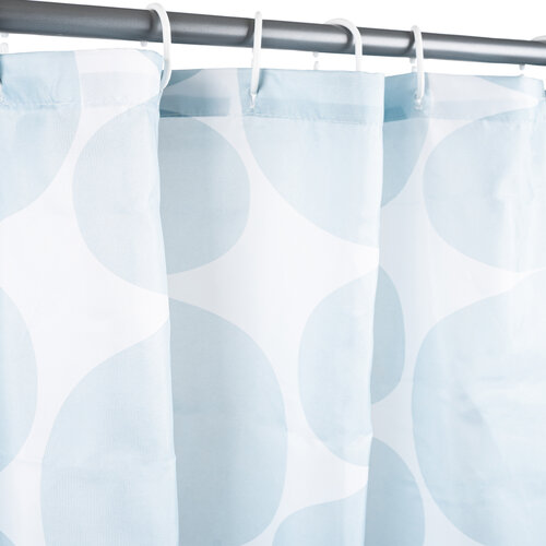 Zasłona prysznicowa niebieskoszary, 180 x 200 cm