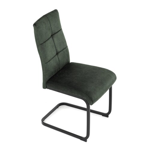 Scaun de sufragerie Vintage DCL-D1275 GRN4, verde