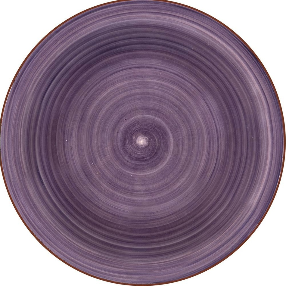 Lamart LT9096 kerámia mélytányér Happy, átmérő21,5 cm, lila, lila akciós termékkép 1