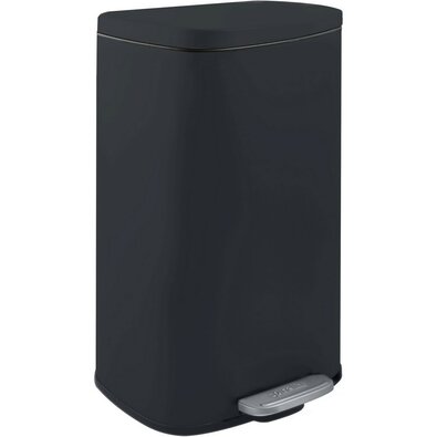 Spirella Pedálový odpadkový koš soft-close Akira 50 l, matná černá