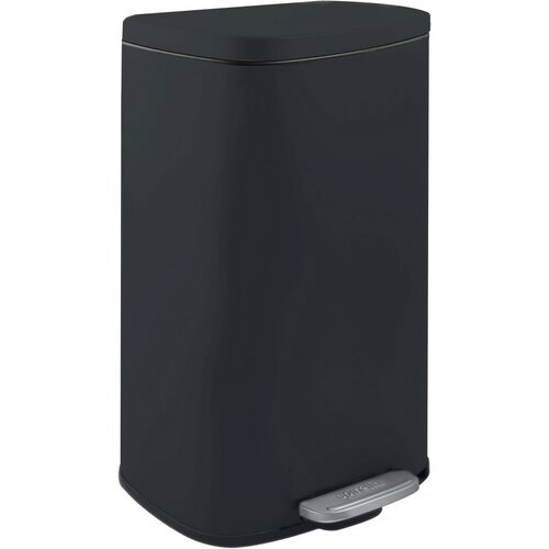 Spirella Pedálový odpadkový koš soft-close Akira 50 l, matná černá