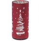 Decorațiune LED de Crăciun Cylinder with tree, roșu, 7 x 15 cm
