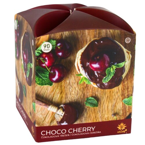 Arome Świeczka zapachowa w szkle Choco Chery, 90 g