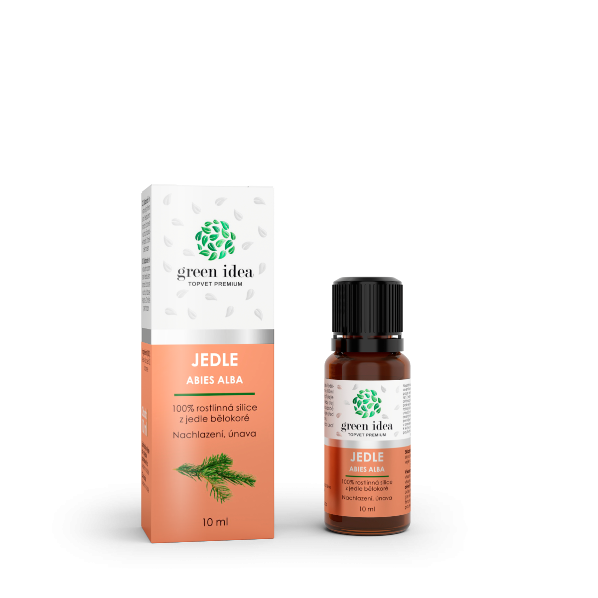 Fotografie Green Idea Jedle bělokorá 100% silice 10 ml