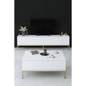 Lord White and Gold TV-asztal