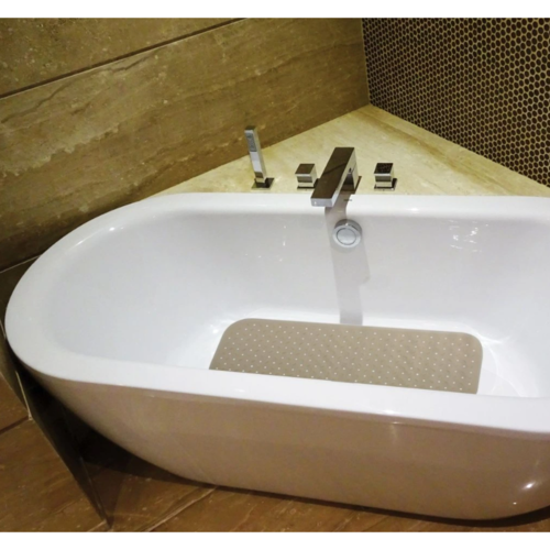 Spirella Suport antiderapant pentru cadă CLASS Premium, bej, 36 x 97 cm