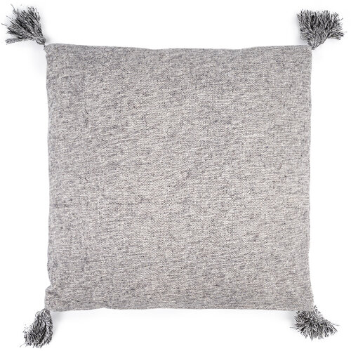 Vzglavnik s trakom siv, 45 x 45 cm