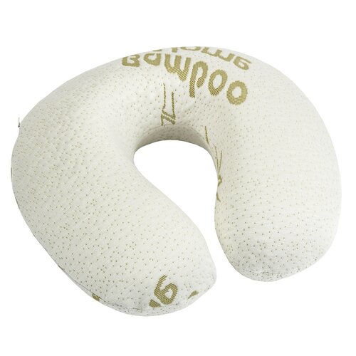 Perniţă pentru călătorii din spumă cu memorie 4Home Bamboo, 32 x 20 cm