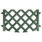 Kerti rácsos kerítés – zöld