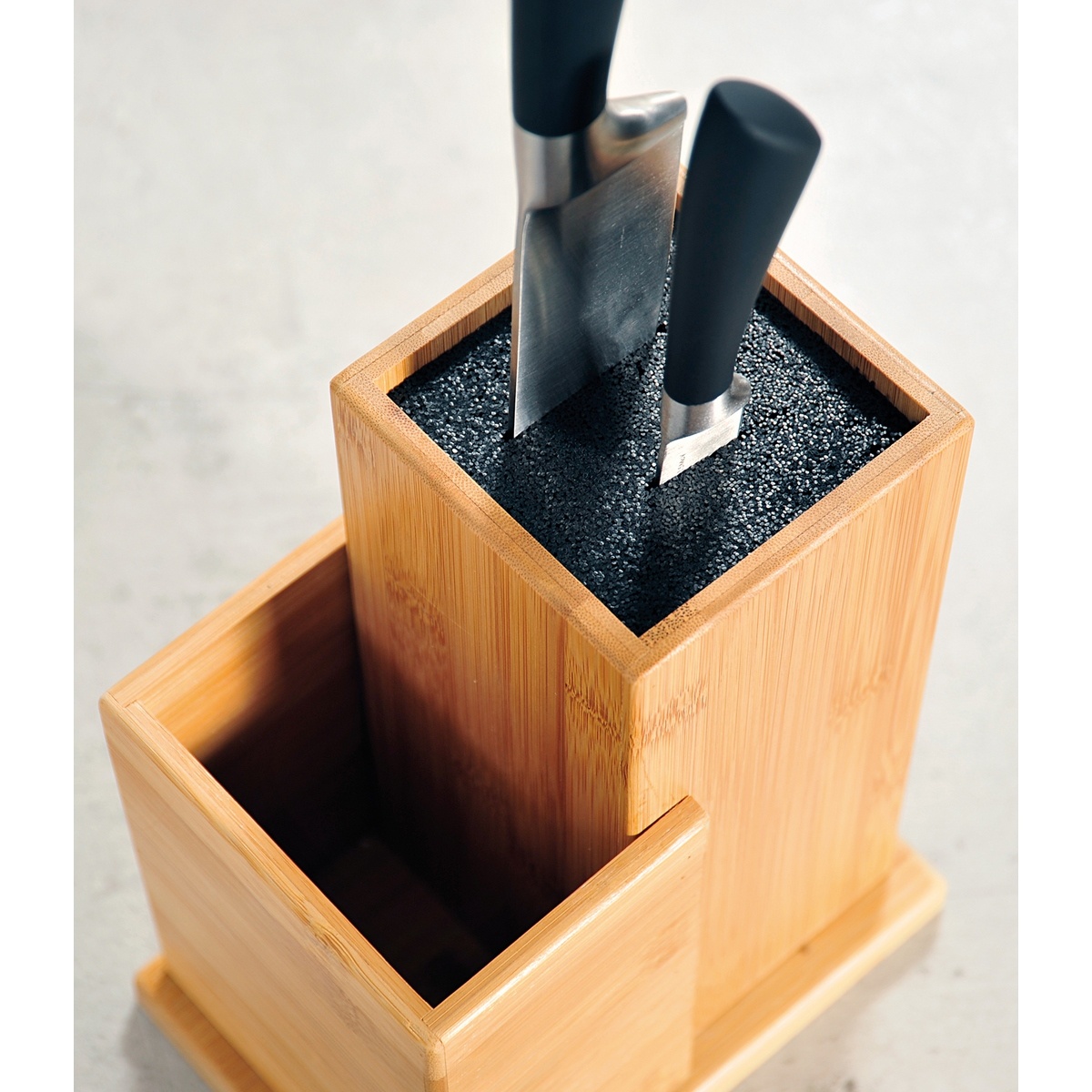 Kesper 58025 Késblokk tálcával , 24 x 18,5 x 12,7cm termék 2. képe