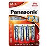 Panasonic LR6PPG/6BP 4+2F Pro Power Goldakkumulátor készlet