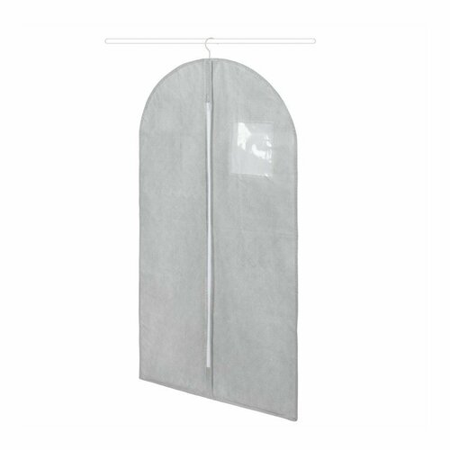 Husă costum și rochie scurtă Compactor Boston, 60 x 100 cm, gri