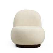 Scaun Tina Bouclet White