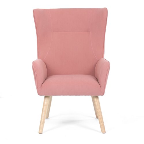 Kreslo ušiak PINK2, ružová