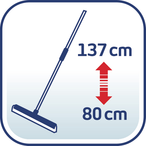 Leifheit Wasserschieber Classic mit Teleskopstange 56421